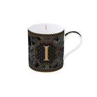 Mug in porcellana da 350ml con lettera I | Rohome
