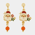 Orecchini in Metallo con pendenti babbo natale | Rohome