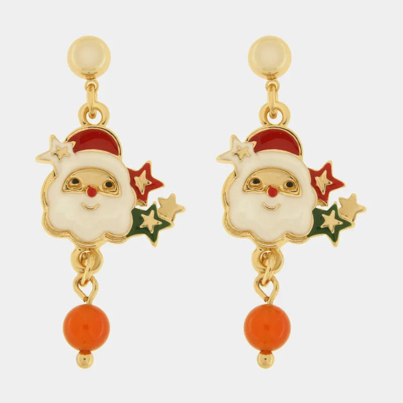 Orecchini in Metallo con pendenti babbo natale | Rohome