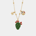 Collana in Metallo sicily con cactus | Rohome