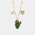 Collana in Metallo sicily con cactus | Rohome