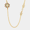 Collana in Metallo con fiocco di neve e stelle |  Rohome