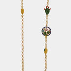 Collana in Metallo con fico d'india, limoni | Rohome