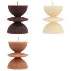 Candela in paraffina totem h.9.5cm | Rohome