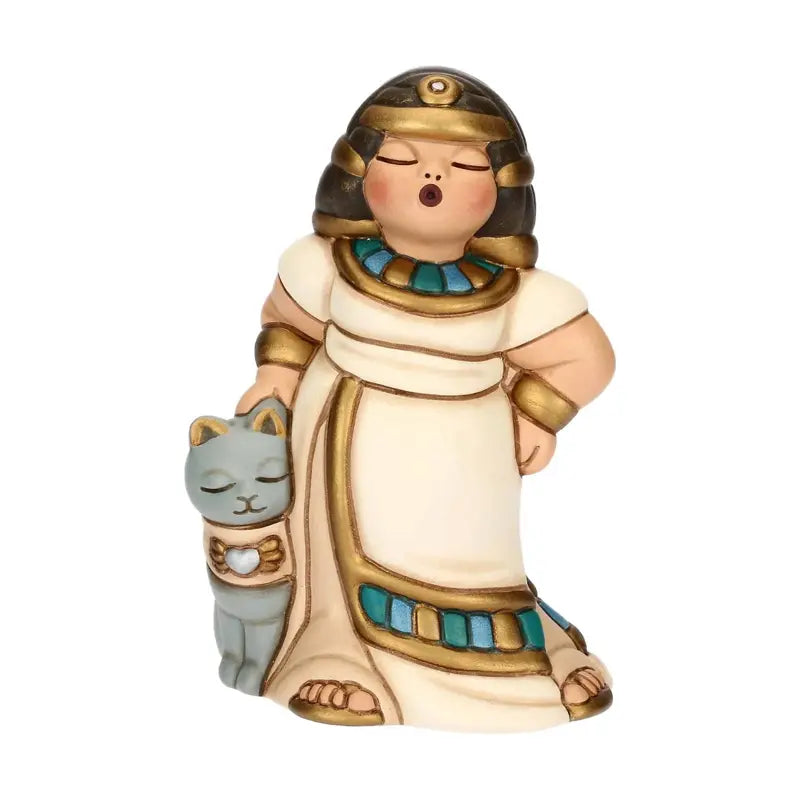 Thun - Cleopatra in ceramica 13.1x7.5x9cm | Rohome