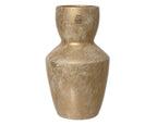 Vaso in terracotta smaltata con finitura dorata | Rohome