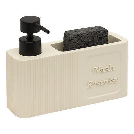 Dispenser sapone con spugna e porta spugna | Rohome