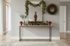 Schiaccianoci vassoio natalizio h 61 cm| Rohome