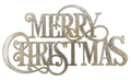 Scritta in metallo Merry Christmas | Rohome