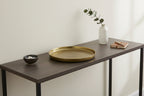 Piatto svuotatasche decorativo in metallo gold | rohome