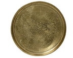 Piatto svuotatasche decorativo in metallo gold | rohome