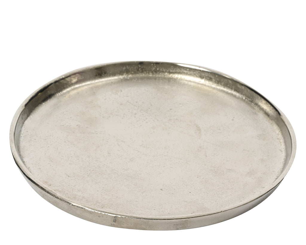 Piatto svuotatasche decorativo in metallo acciaio | rohome
