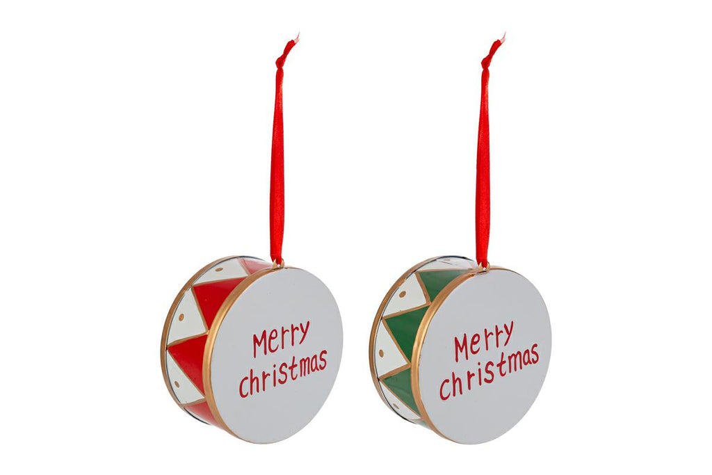 Addobbo per albero tamburello d.10cm | rohome