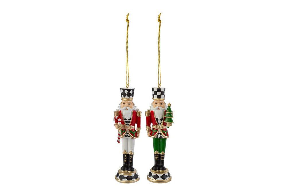 Addobbo per albero schiaccianoci in resina ASS h.11CM | rohome