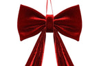 Fiocco in velluto colore rosso h 60cm| rohome