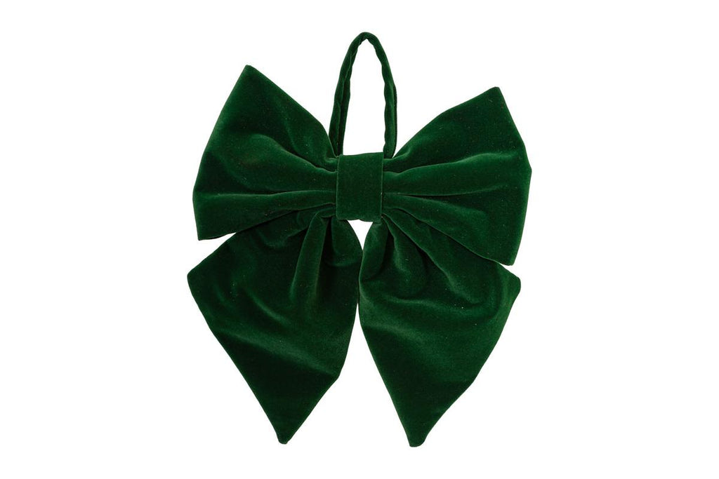 Fiocco in velluto colore verde h30cm | rohome