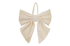 Fiocco in velluto colore bianco h 30cm| rohome