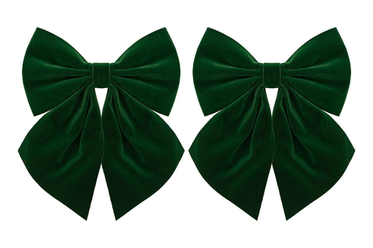 Set 2 Fiocco colore verde h 25cm | rohome