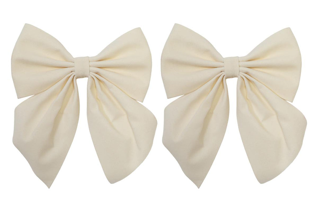 Set 2 Fiocco colore panna 18x25cm | rohome