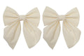 Set 2 Fiocco colore panna 18x25cm | rohome