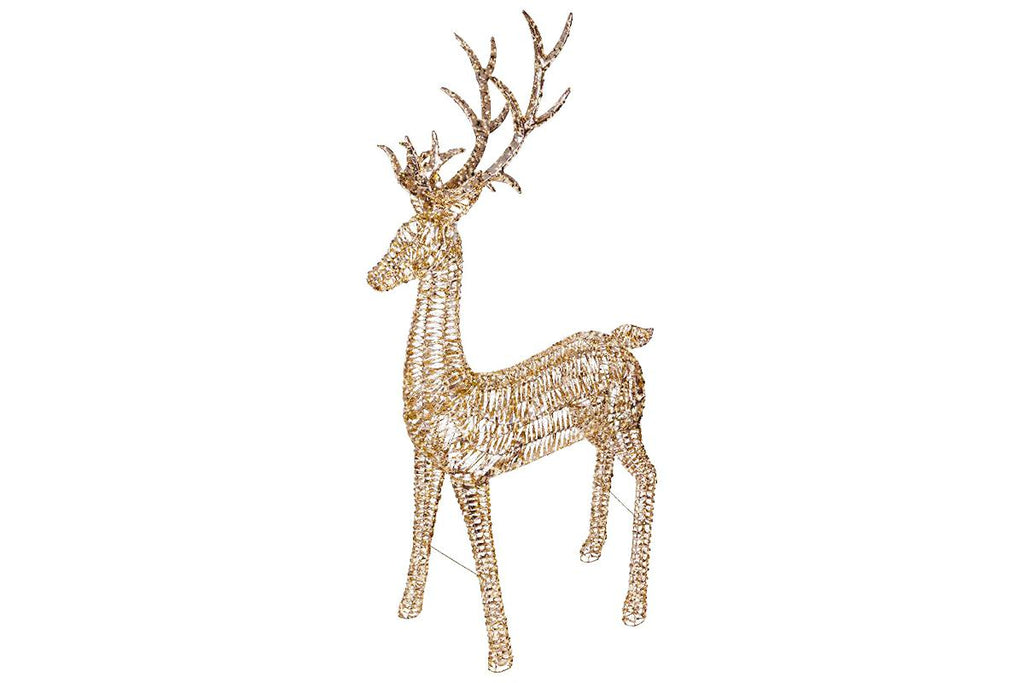 Decorazione figura renna natalizia 5200 led h 270cm | Rohome