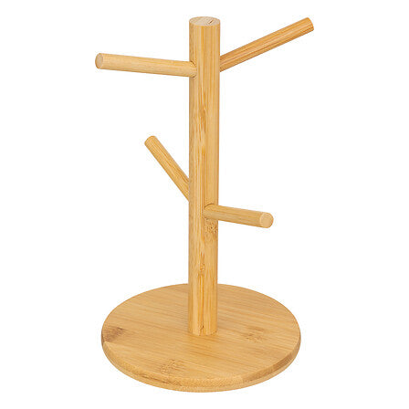 Set 4 Mug con porta tazze in legno | Rohome