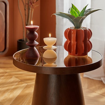 Candela in paraffina totem h.15cm | Rohome