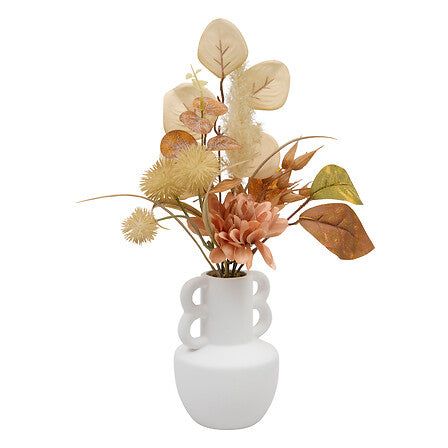Vaso in ceramica con fiori secchi | Rohome