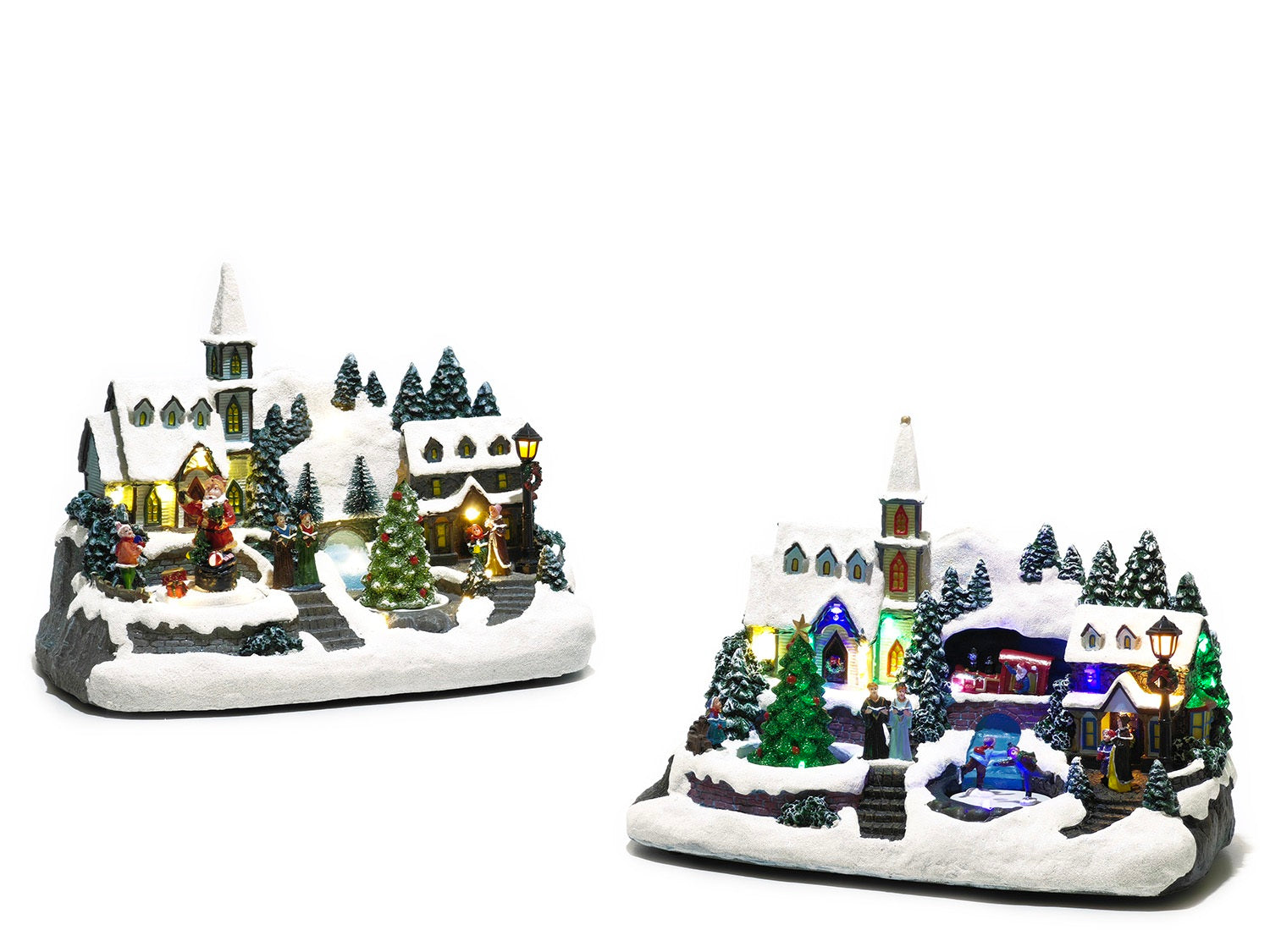 Scenografia Villaggio Natalizio chiesa | Rohome