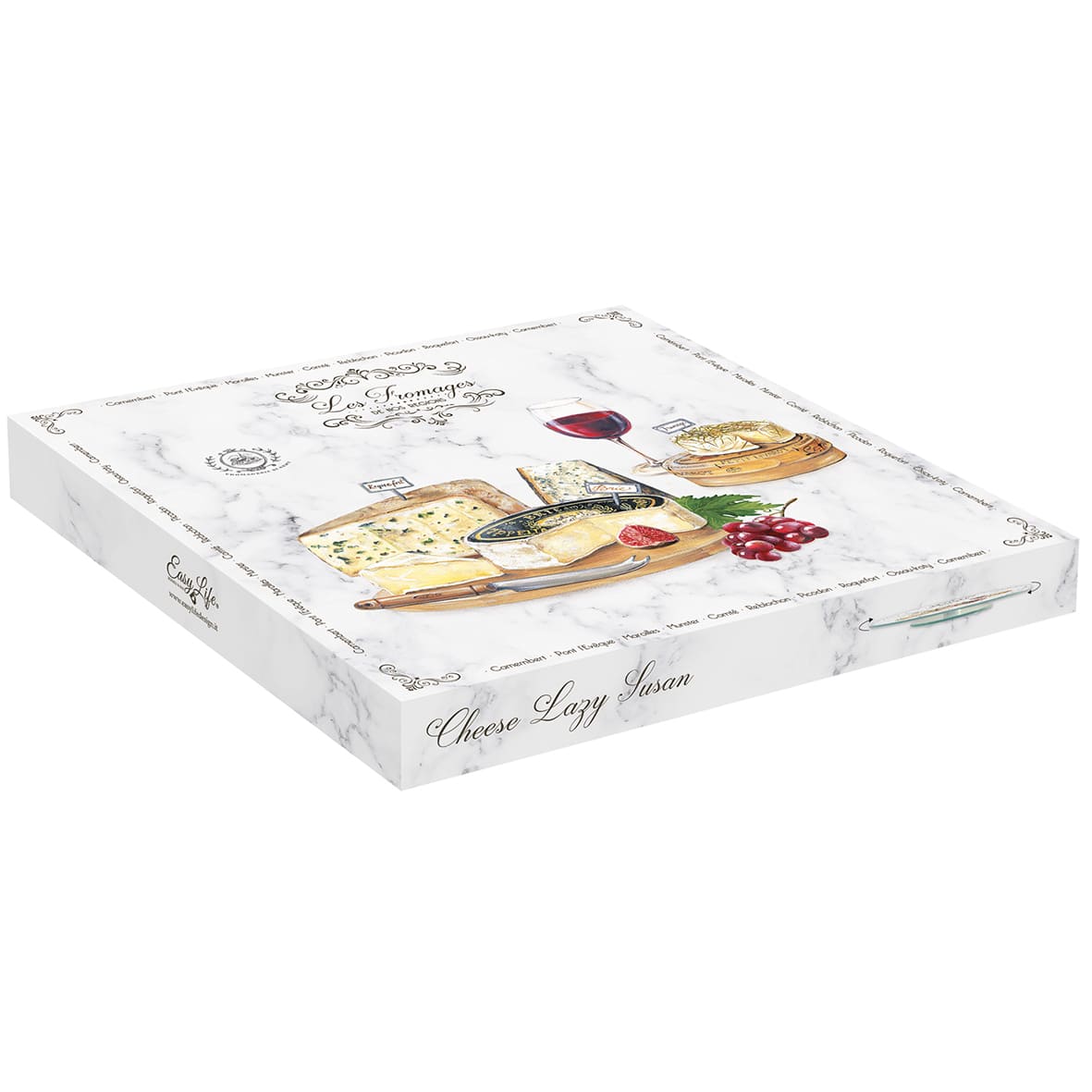 Piatto girevole in vetro per aperitivo | Rohome