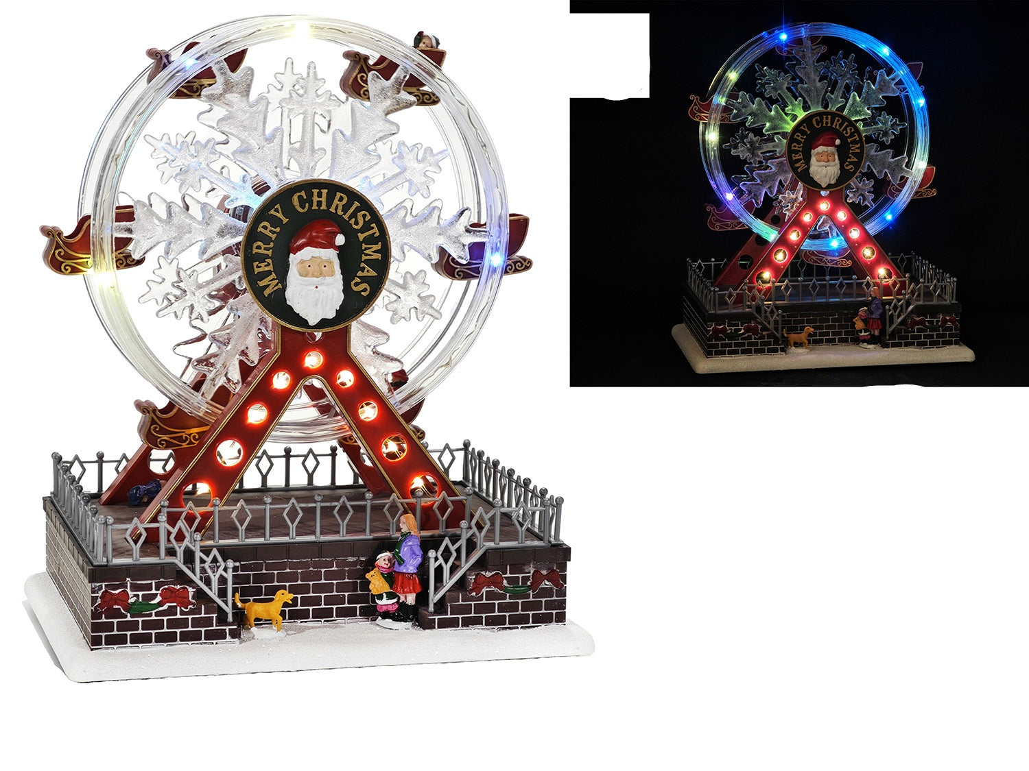 Scenografia Villaggio Natalizio ruota panoramica piccola  | Rohome