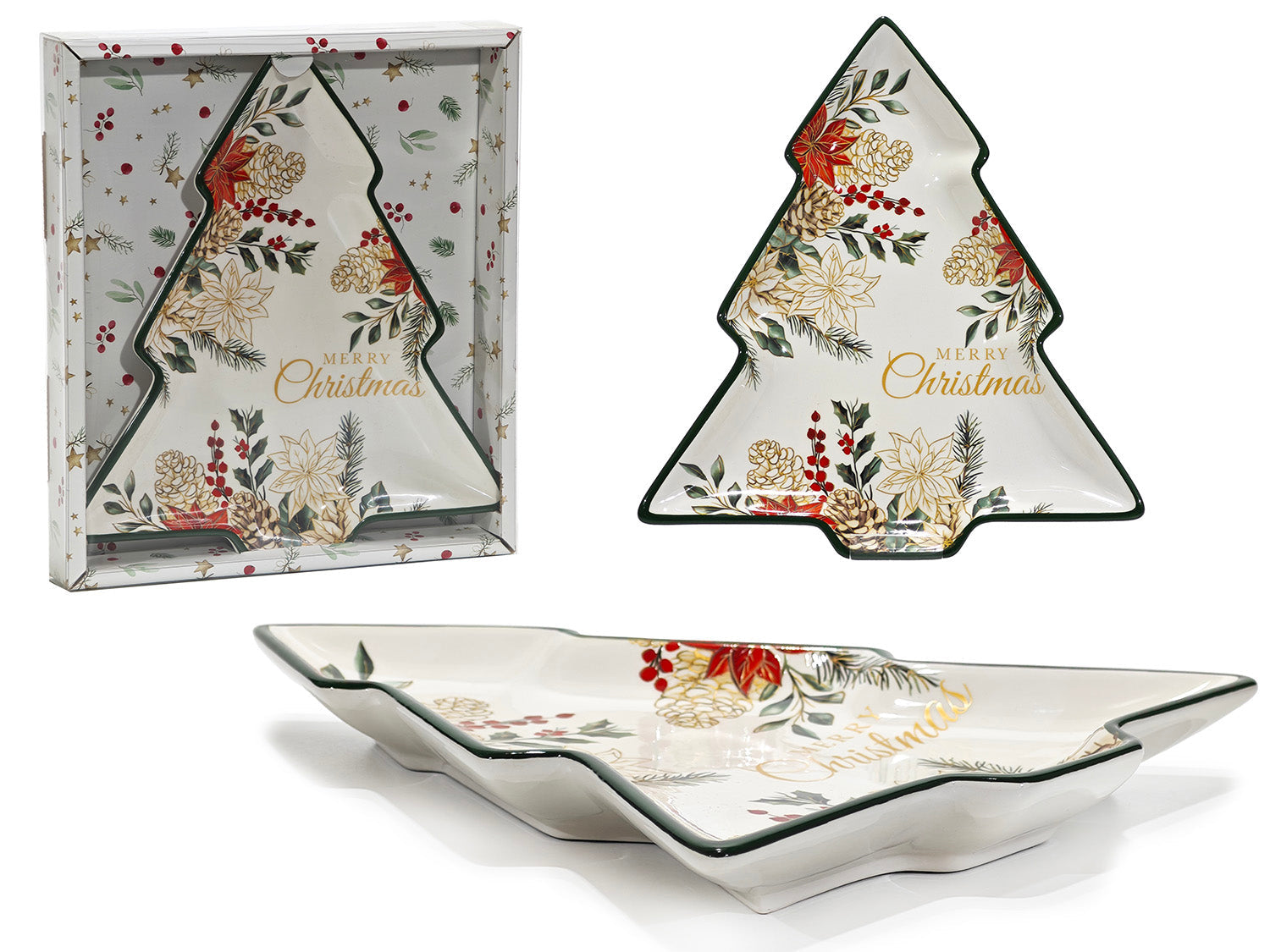 Piatto a forma di albero di Natale | Rohome