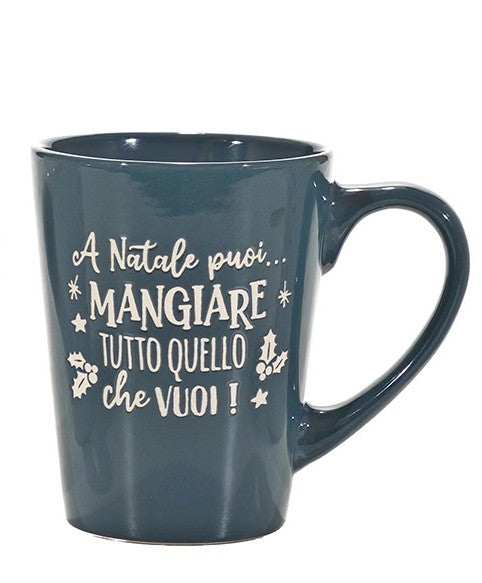 Tazza mug natalizia con scritte | rohome