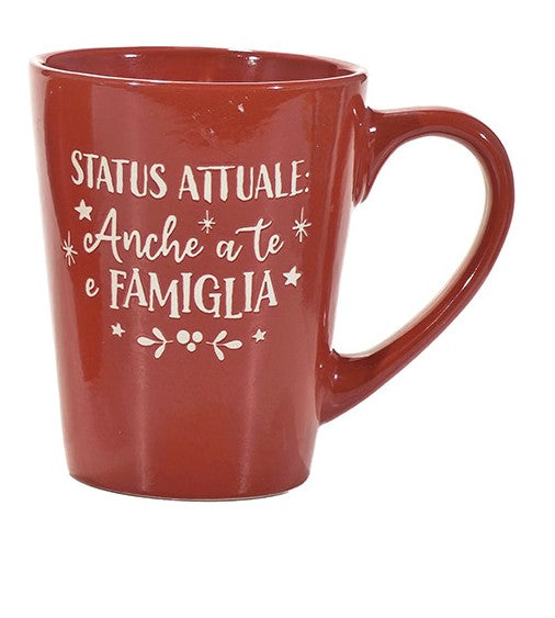 Tazza mug natalizia con scritte | rohome