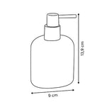 Dispenser di sapone colore beige pietra e colore legno | Rohome
