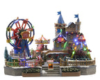 Luna park con ruota panoramica natalizio | rohome
