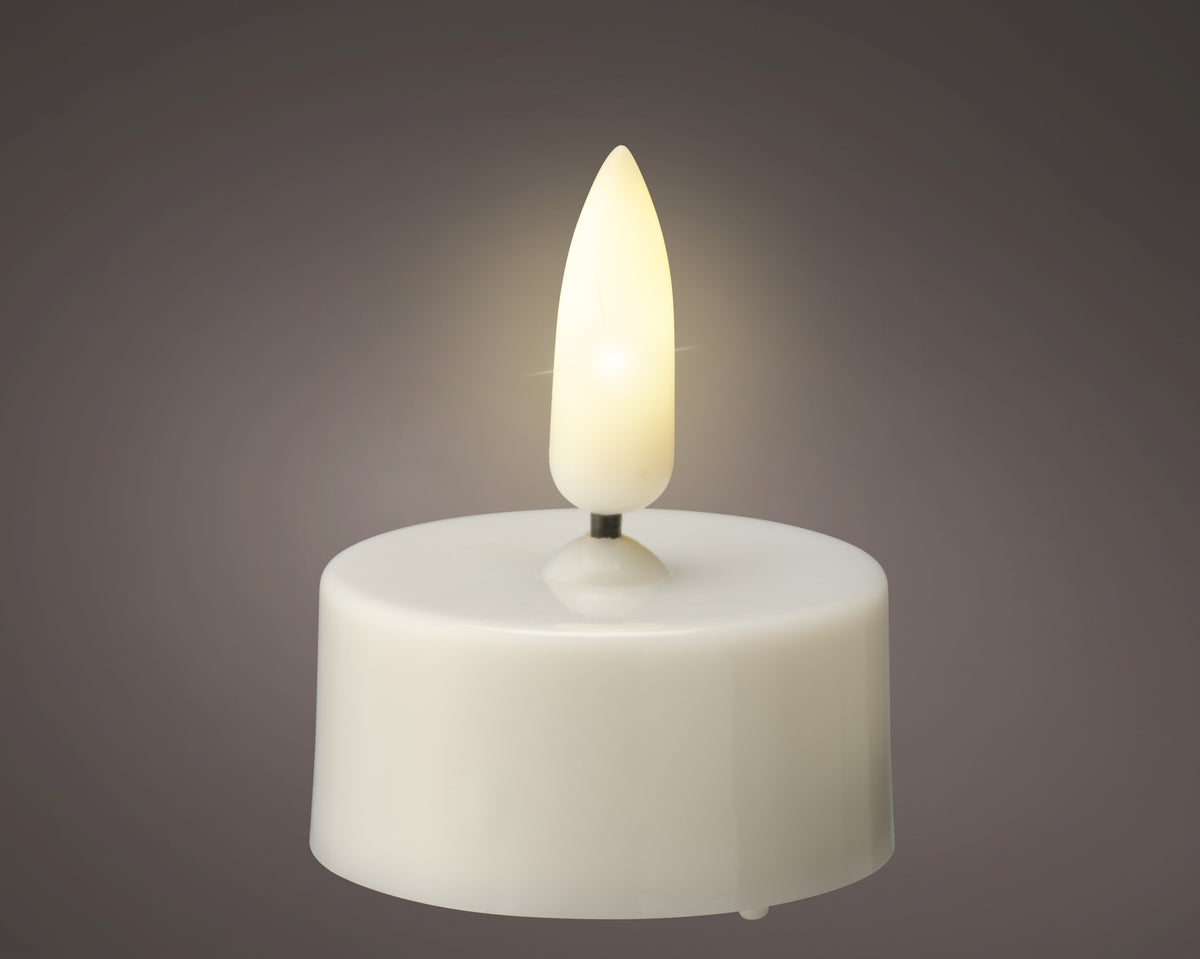 Set 6 Candele tealight LED effetto fiamma colore | Rohome