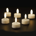 Set 6 Candele tealight LED effetto fiamma colore | Rohome