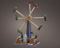 Scenografia villaggio di natale giostra Starship | rohome