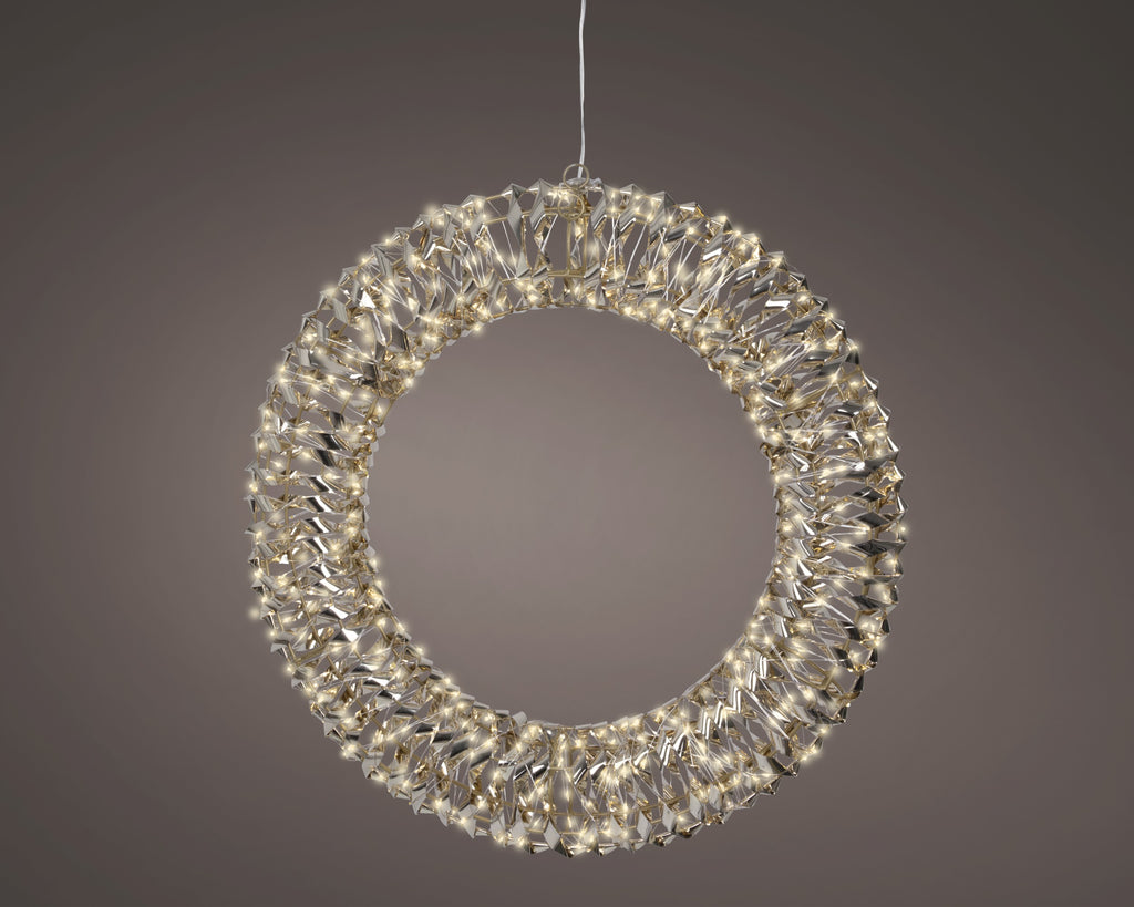 Ghirlanda con 600 micro led d.50cm effetto scintillante | rohome