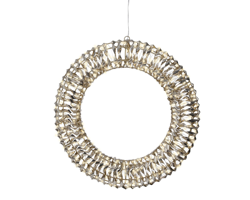 Ghirlanda con 600 micro led d.50cm effetto scintillante | rohome