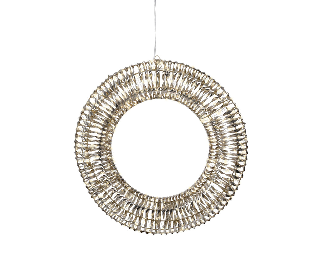 Ghirlanda con 960 micro led d.70cm effetto scintillante | rohome