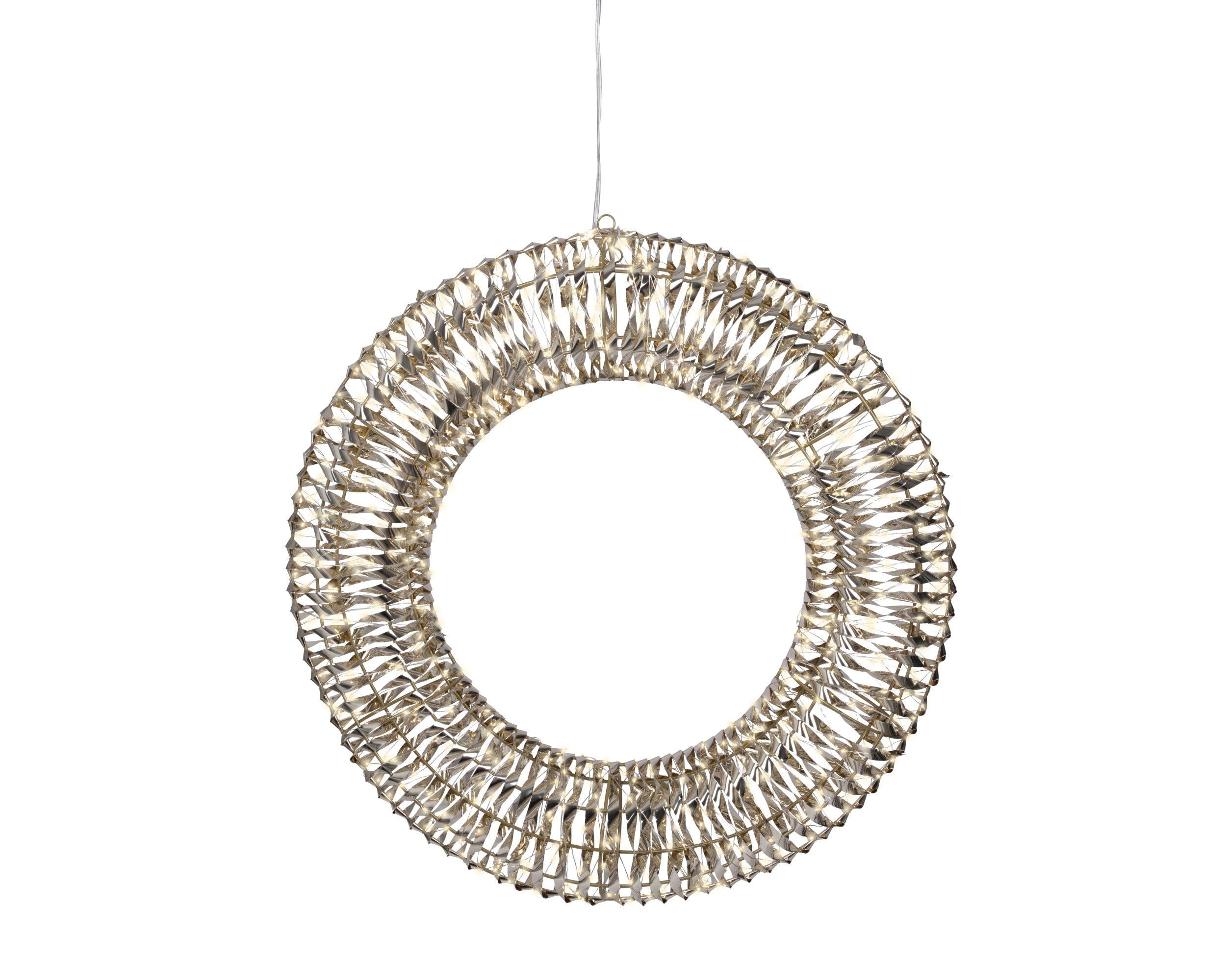 Ghirlanda con 960 micro led d.70cm effetto scintillante | rohome