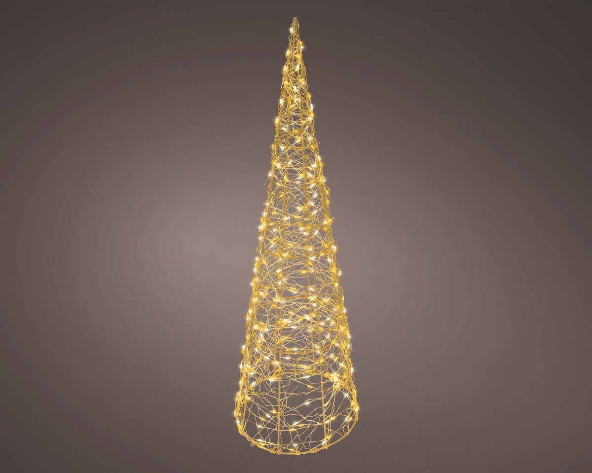Albero di natale cono con micro led 300 led per esterno | rohome