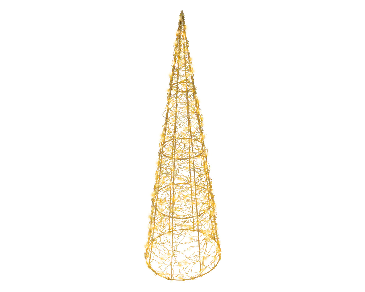 Albero di natale cono con micro led 300 led per esterno | rohome