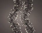 Luci di natale a grappolo 768 led bianco caldo | rohome
