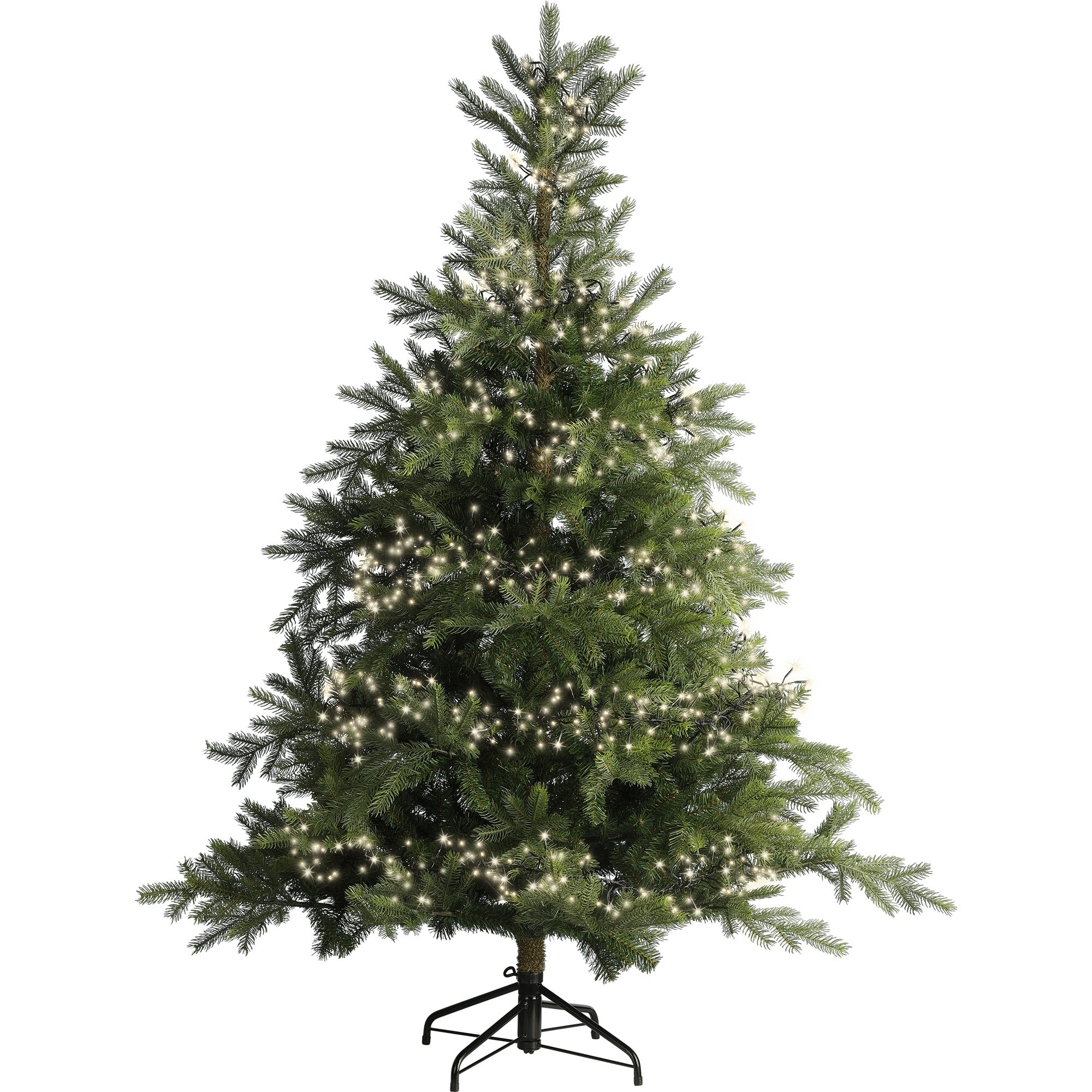 Luci di natale a grappolo 768 led bianco caldo | rohome