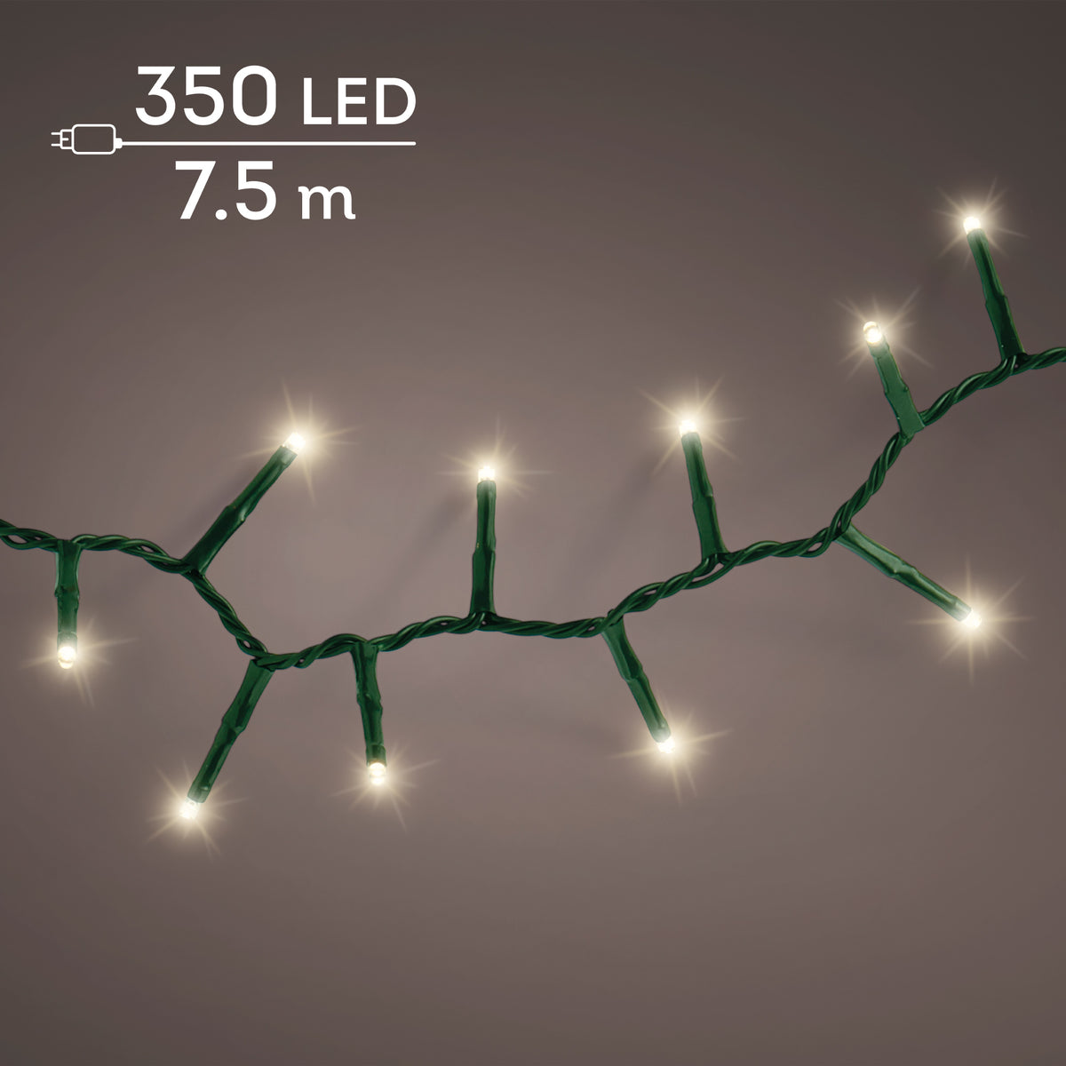 Luci di natale compact 350 led bianco caldo | rohome
