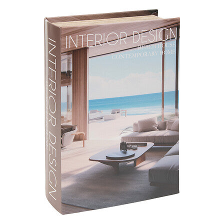 Scatola a forma di libro decorativa design | Rohome