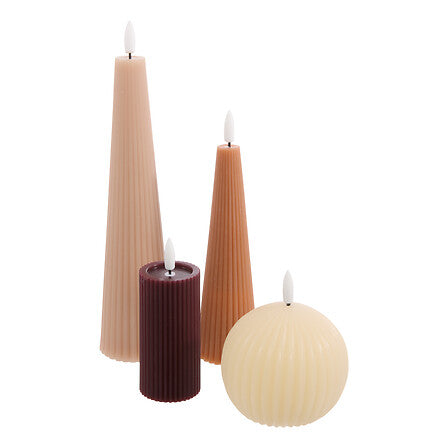 Set 4 Candele led in paraffina | Rohome